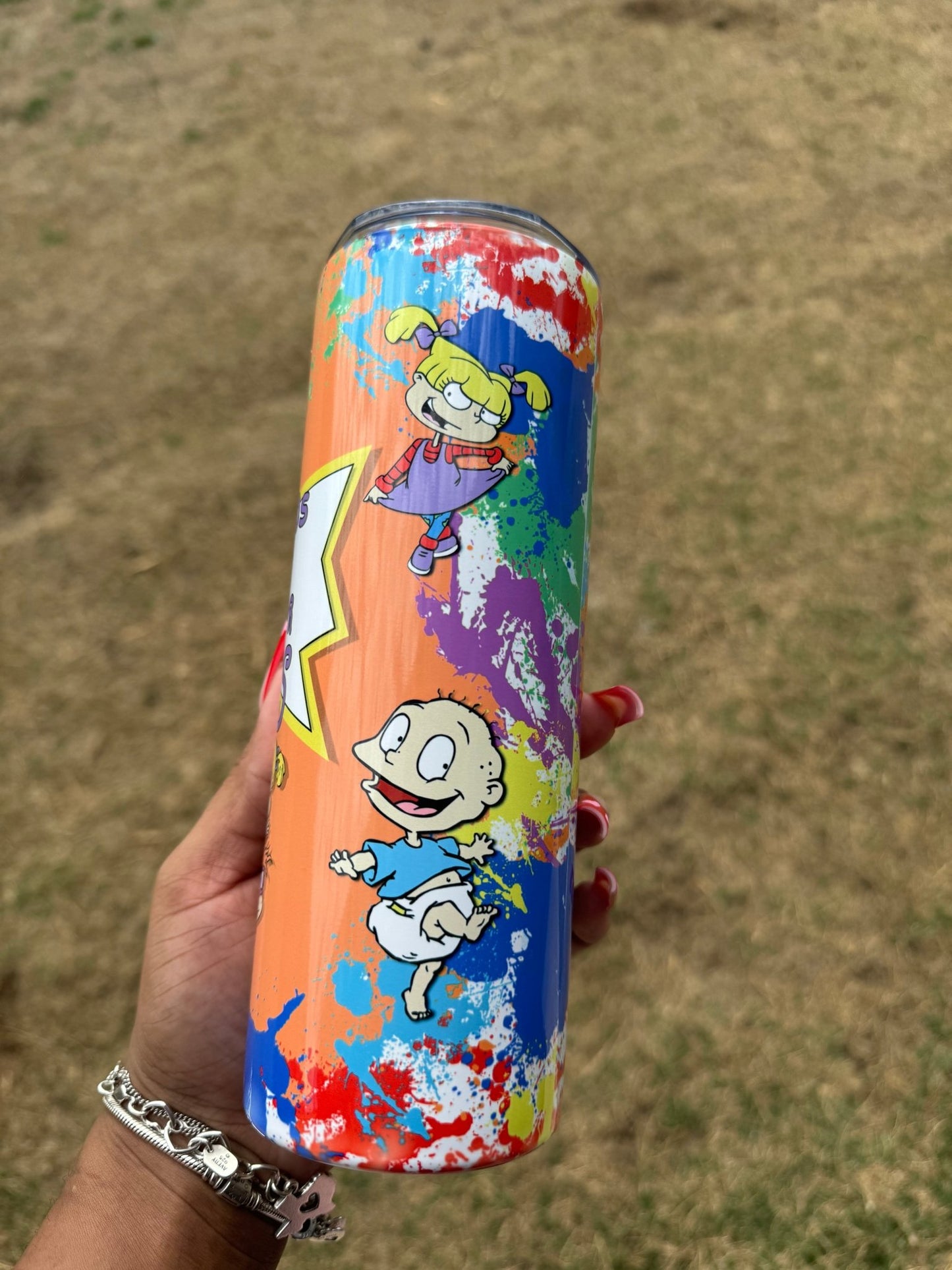 Rugrats Mom Custom 20 oz Tumbler Cup