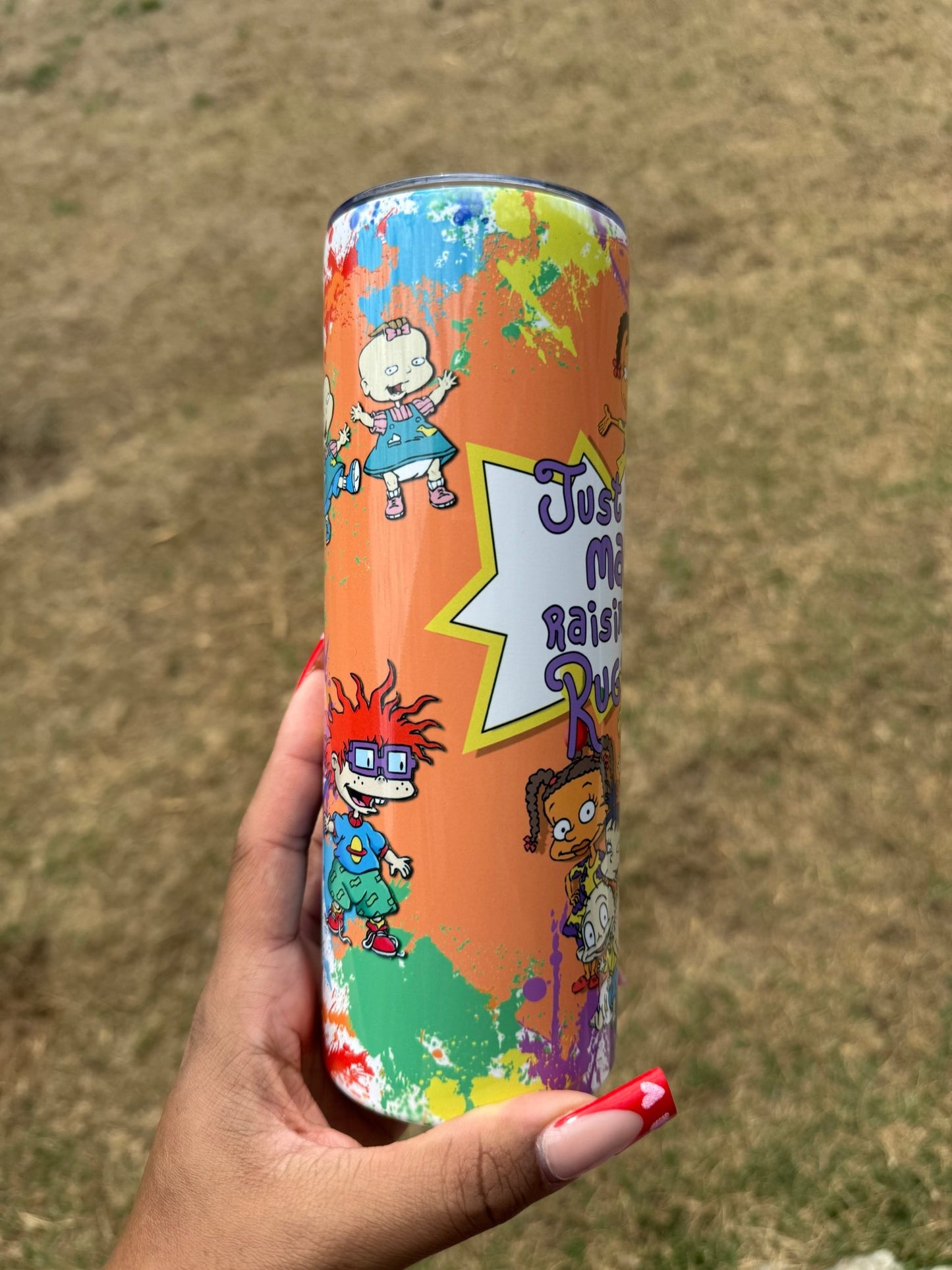Rugrats Mom Custom 20 oz Tumbler Cup