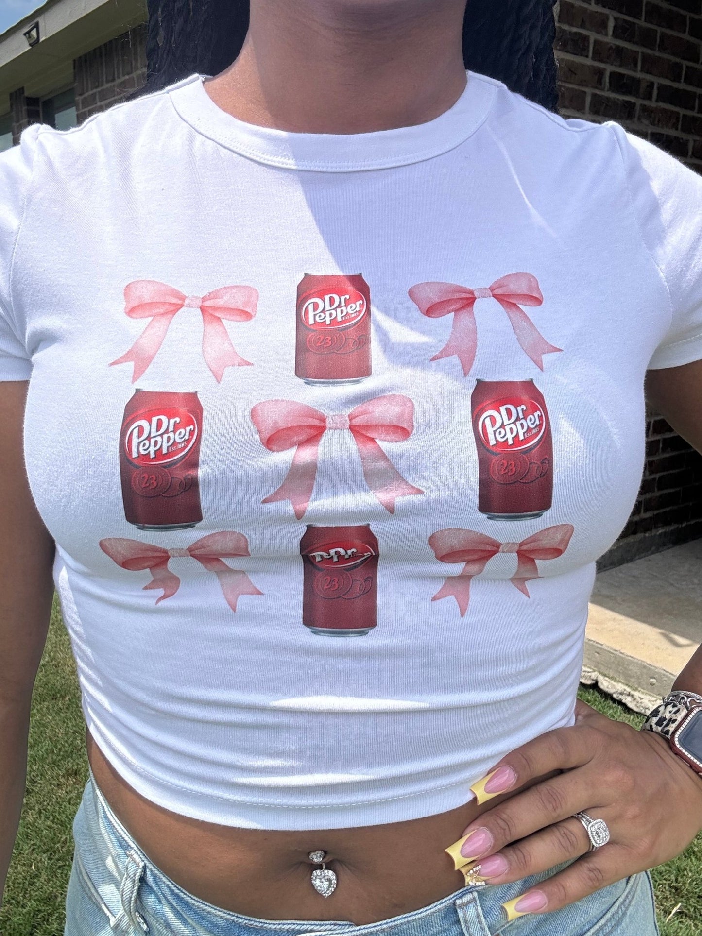 Dr.Pepper Love Coquette CropTop