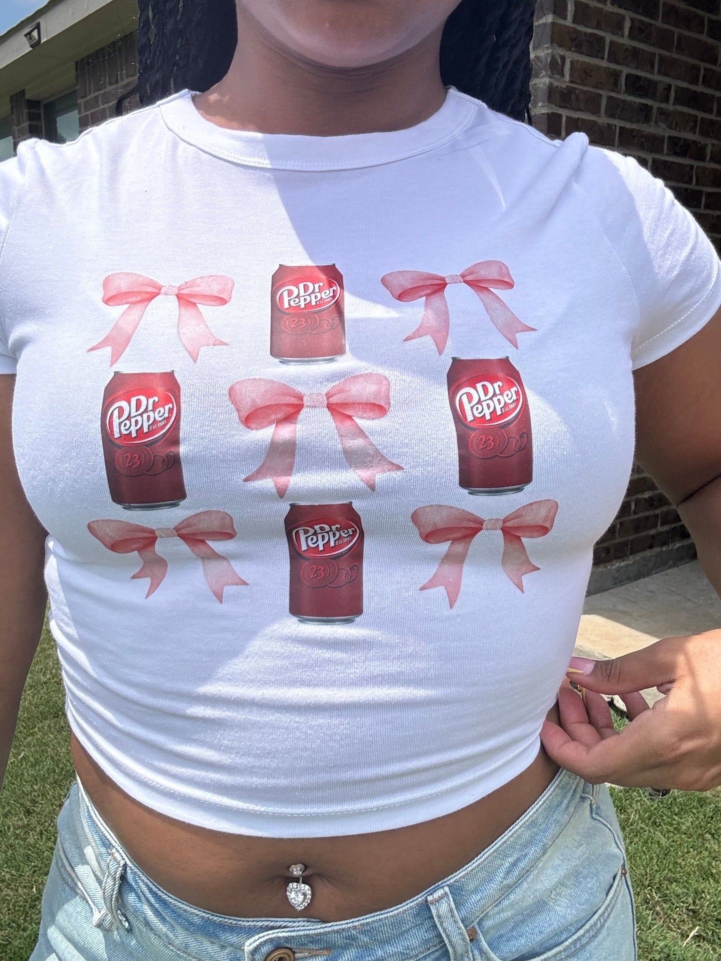 Dr.Pepper Love Coquette CropTop