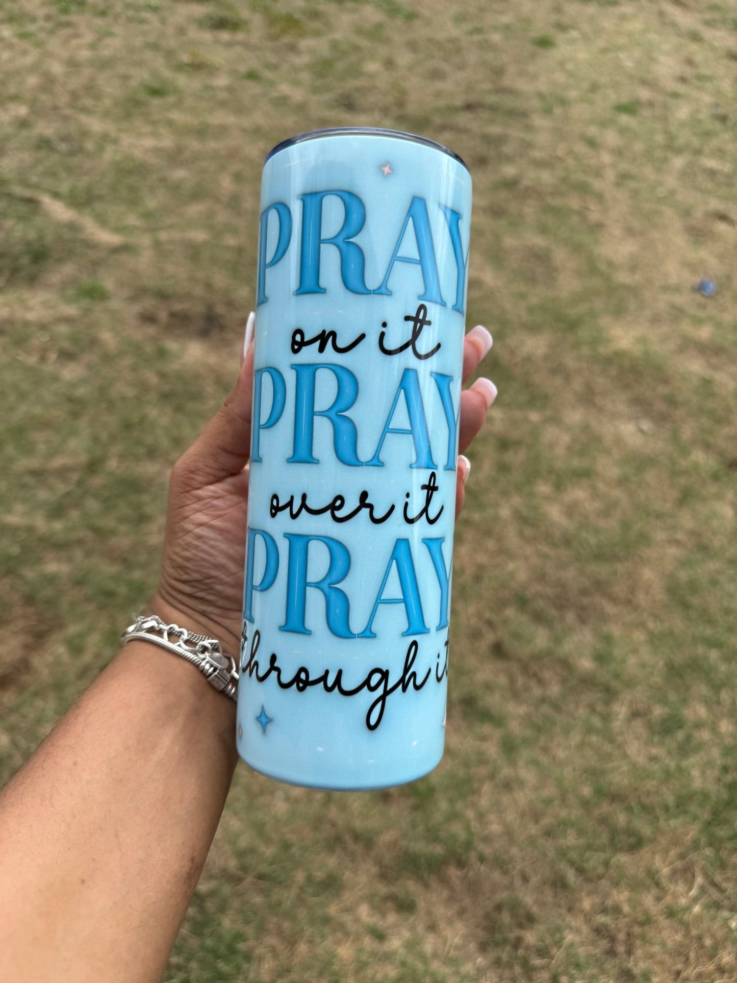 Pray On IT 20oz Tumbler Cup