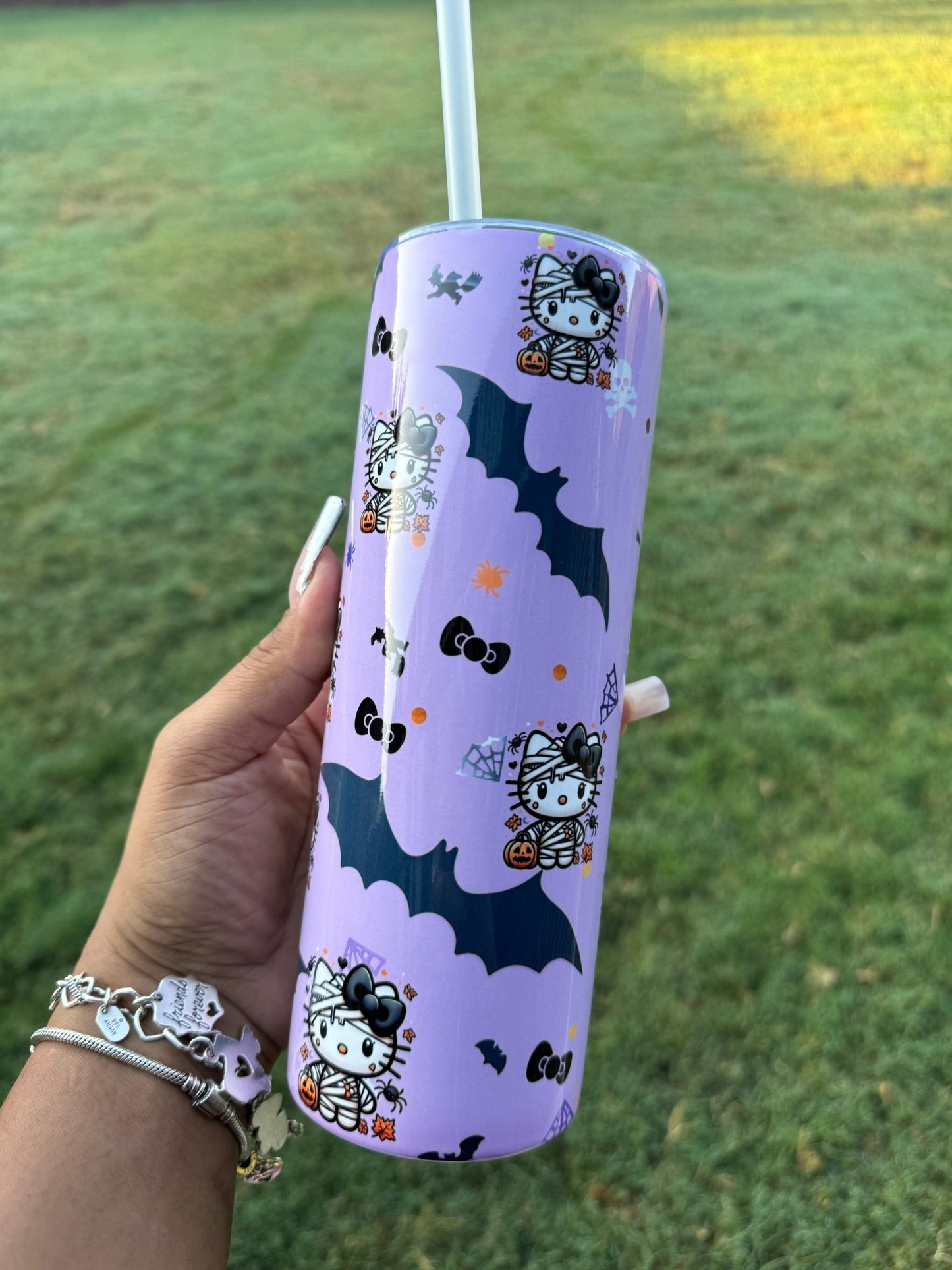 Spooky Boo Boo Kitty 20oz Tumbler Cup