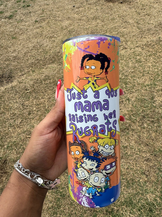 Rugrats Mom Custom 20 oz Tumbler Cup