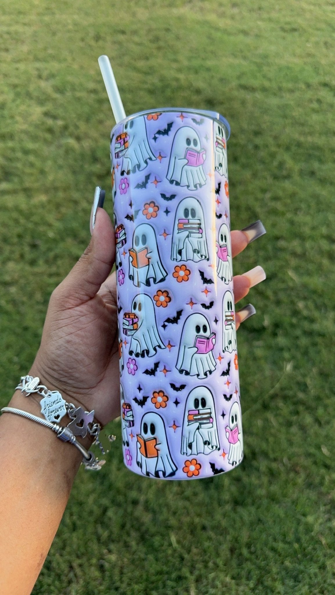 Booksy Boo 20oz Tumbler Cup
